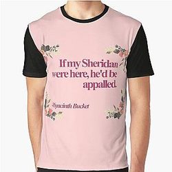 Hyacinth Bucket Graphic T-Shirt
