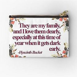 Hyacinth Bucket, Zipper Pouch