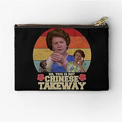 Vintage Hyacinth Bucket Zipper Pouch