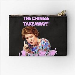 Hyacinth Bucket Zipper Pouch