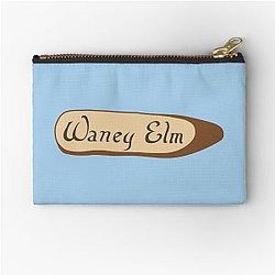 Waney Elm – Hyacinth's house sign Zipper Pouch