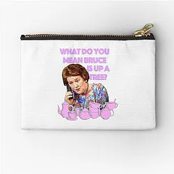 Hyacinth Bucket Zipper Pouch