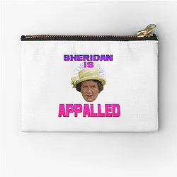 Hyacinth Bucket Zipper Pouch