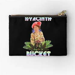Hyacinth Bucket Zipper Pouch
