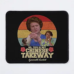 Vintage Hyacinth Bucket Mouse Pad