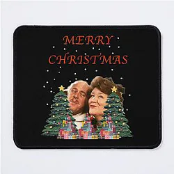 Hyacinth Bucket Christmas Mouse Pad