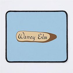 Waney Elm - Hyacinth Bалуket's house sign Mouse Pad