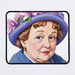 Hyacinth Bucket Character Mouse Pad