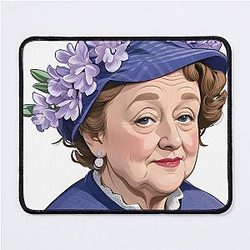 Hyacinth Bucket Character Illustration Mousepad