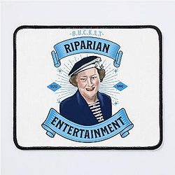Mrs Hyacinth Bucket Riparian Entertainment Mouse Pad