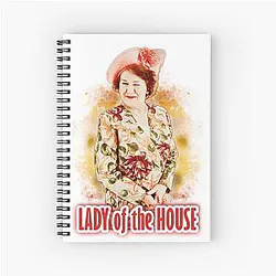Hyacinth Bucket Lady of the Housekeeping Spiral Notebook