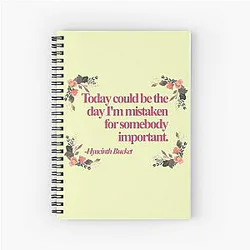 Hyacinth Bucket Spiral Notebook