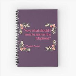 Hyacinth Bucket Spiral Notebook