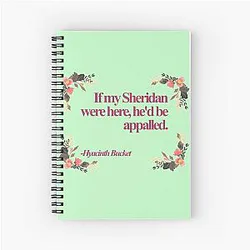 Hyacinth Bucket Spiral Notebook