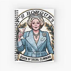 Hyacinth Bucket Spiral Notebook