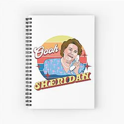 Hyacinth Bucket Sheridan Style Spiral Notebook