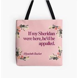 Hyacinth Bucket All Over Print Tote Bag