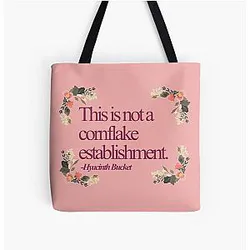 Hyacinth Bucket All-Over Print Tote Bag
