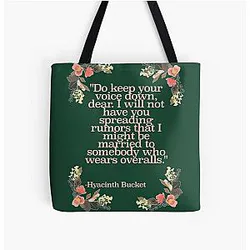 Hyacinth Bucket Quote Tote Bag