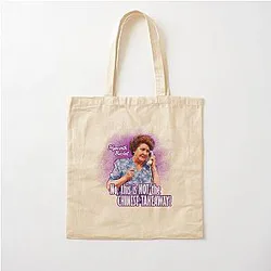 Hyacinth Bucket Keeping Up Cotton Tote Bag