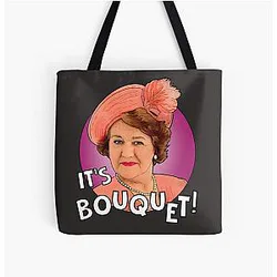 It's Hyacinth Bucket. Keeping Up Appearances All Over Print Tote Bag