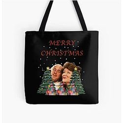 Hyacinth Bucket Christmas All Over Print Tote Bag