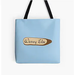 Waney Elm – Hyacinth's house sign All Over Print Tote Bag