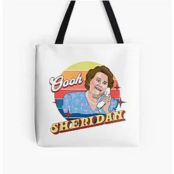 Hyacinth Bucket Sheridan Retro Style Tote Bag