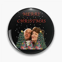 Hyacinth Bucket's Christmas Pin