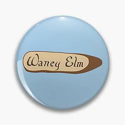 Waney Elm – Hyacinth's house sign Pin