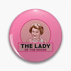 Hyacinth Bucket Apron Pin