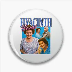 Hyacinth Bucket Retro TV Show Design Pin