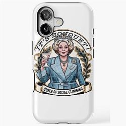Hyacinth Bucket Social Climber iPhone Tough Case