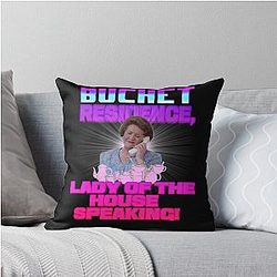 Hyacinth Bucket Lady of the House Speaking Throw Pillow