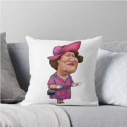 Hyacinth Bucket Quotes Throw Pillow