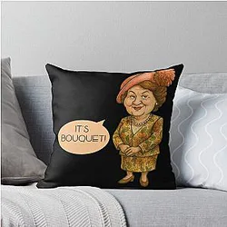 Hyacinth Bucket Throw Pillow