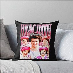 Hyacinth Bucket Throw Pillow