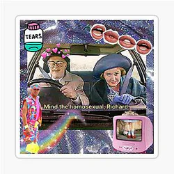 Hyacinth Bucket Is Giving a Sticker