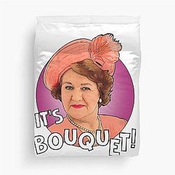 It's Bouquet Hyacinth Bucket Keeping Up Appearances Duvet Cover