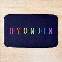 Hyunjin Colorful Bath Mat