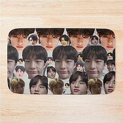 Hyunjin Stray Kids meme bathroom mat