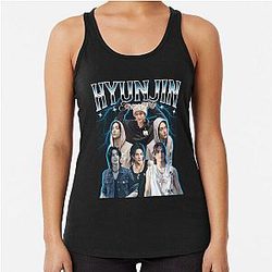 Hyunjin 90s Racerback Tank Top
