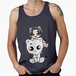 Hyunjin & Jinret - SKZOO Stray Kids Tank Top