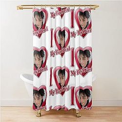 Hyunjin SKZ shower curtain