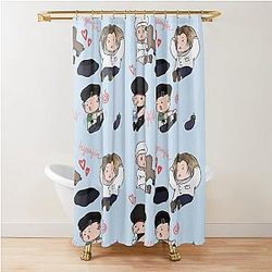 Stray Kids Hyunjin Beret Shower Curtain
