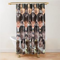 Hyunjin Stray Kids Shower Curtain