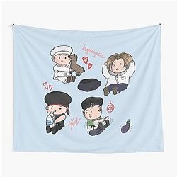 Stray Kids Hyunjin Beret Tapestry