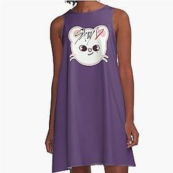 STAY HYUNJIN SKZOO STRAY KIDS A-Line Dress