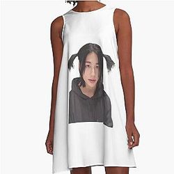 Stray Kids - Hyunjin Pig Tails Cute Hair A-Line Dress