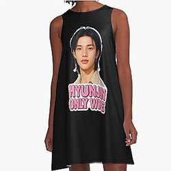 Hyunjin's A-Line Dress